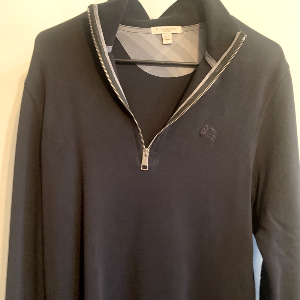 Burberry Brit Mens Half Zip Sweater